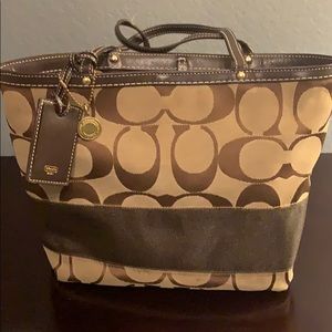 Coach Brown Shoulder Bag